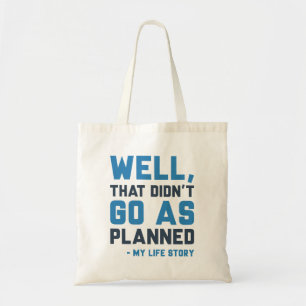 Bolso De Tela Eso no salió como estaba planeado