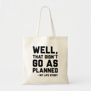 Bolso De Tela Eso no salió como estaba planeado