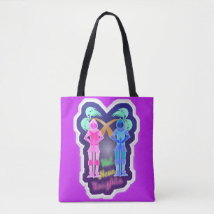 Bolso De Tela Esos candentes Caballeros Neones