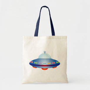 Bolso De Tela Espaciado de OVNI