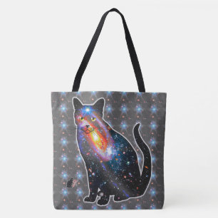 Bolso De Tela Espacio de rayos X en gato