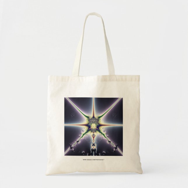 Bolso De Tela Espacio Púrpura (Frente)