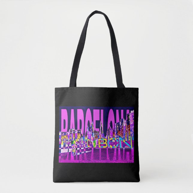 Bolso De Tela españa barcelona (Anverso)