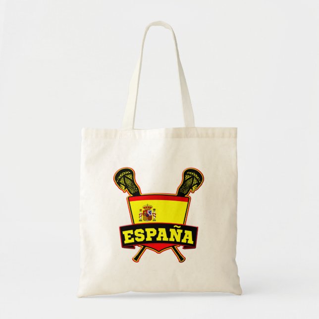 Bolso De Tela España Lacrosse (Frente)