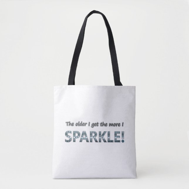 Bolso De Tela Esparkle (Anverso)