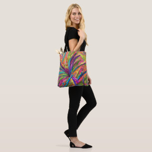 Bolso De Tela Espectacular arte vibración tropical