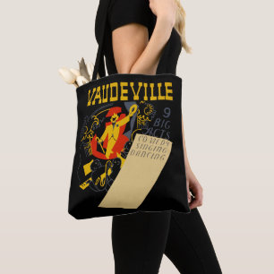 Bolso De Tela Espectáculo de teatro de Vaudeville abstracto