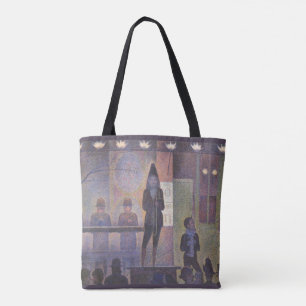 Bolso De Tela Espectáculo Secundario de Circo de Georges Seurat,