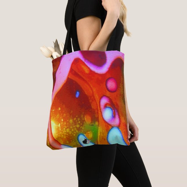 Bolso De Tela Espectro Cálido (Detalle)