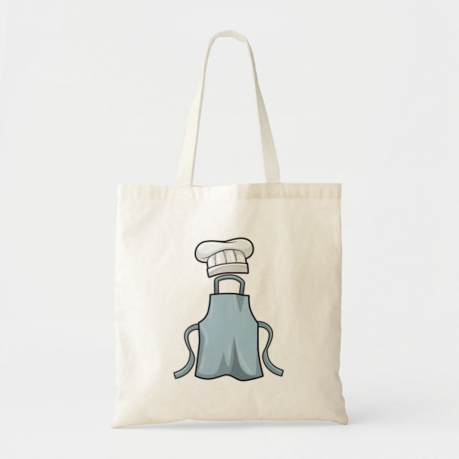 Bolso De Tela Espectro de cocina y gorra de cocina (Frente)