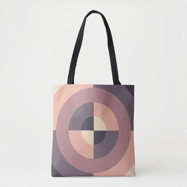 Bolso De Tela Espectro de Crema de Café (Anverso)