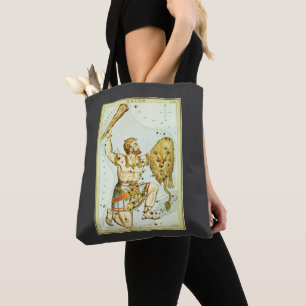 Bolso De Tela Espejo de Urania, Mapa Celeste de Astronomía Antig