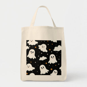 Bolso De Tela Espeluznante estela de estela nublada de Halloween