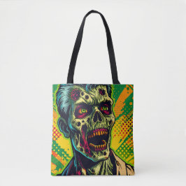 Bolso De Tela Espeluznante fiesta de Halloween de Zombie