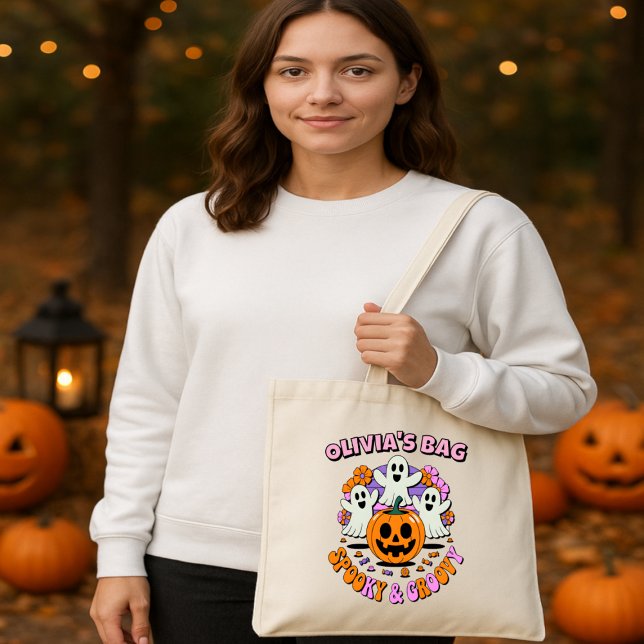 Bolso De Tela Espeluznante y groovy Candy personalizado de Hallo (Subido por el creador)