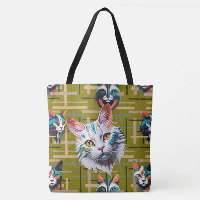 Bolso De Tela Esperan su satisfacción (Anverso)