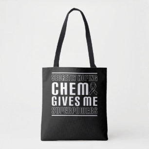 Bolso De Tela Esperando secretamente que Chemo me dé superpoder