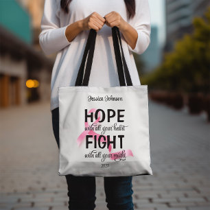 Bolso De Tela Esperanza con todo su corazón