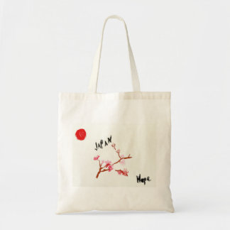 Bolso De Tela Esperanza de Japón de la flor de cerezo de la