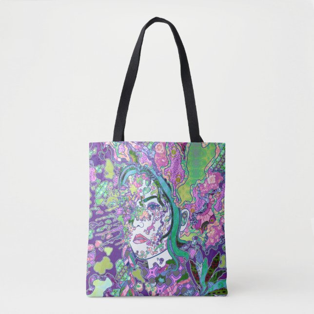 Bolso De Tela Esperanza Destrozada (Anverso)