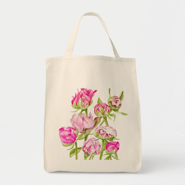 Bolso De Tela Esperanza en un Tote de comestibles (Frente)