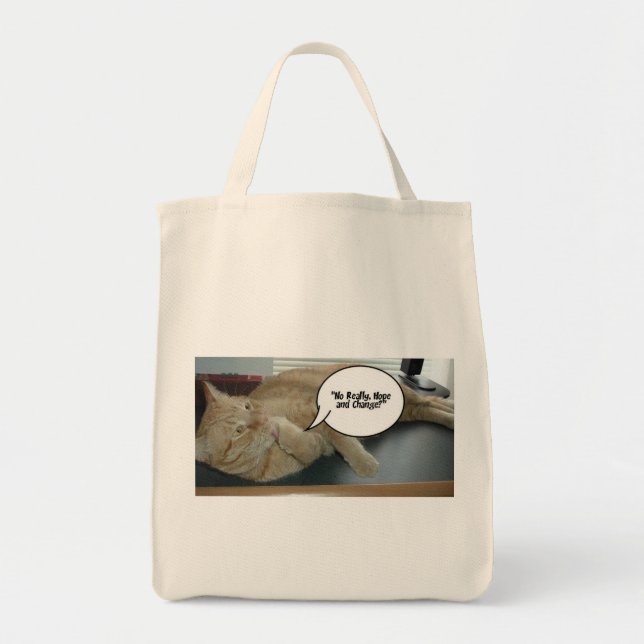 Bolso De Tela Esperanza y cambio (Frente)