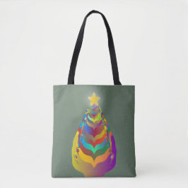 Bolso De Tela Esperanza y unión en Navidad