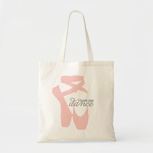 Bolso De Tela espero que bailes tote bag (Frente)