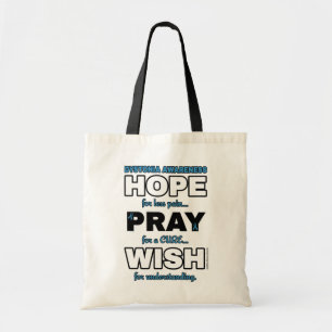 Bolso De Tela Espero Rezar Deseo... Distonia