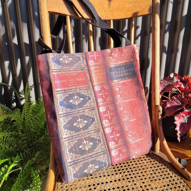 Bolso De Tela Espinas de libros muy viejas (Subido por el creador)