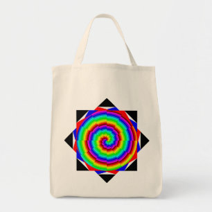 Bolso De Tela Espiral arcoiris de Kenneth Yoncich