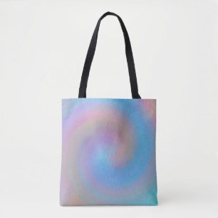 Bolso De Tela Espiral iridiscente