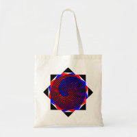 Espiral roja y azul de Kenneth Yoncich