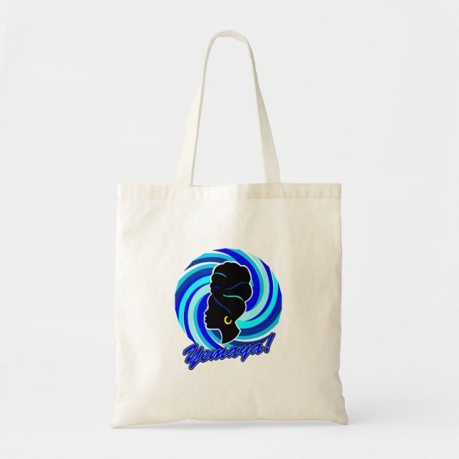 Bolso De Tela Espiral Yemaya (Frente)