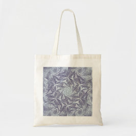 Bolso De Tela Espirales de Triángulos