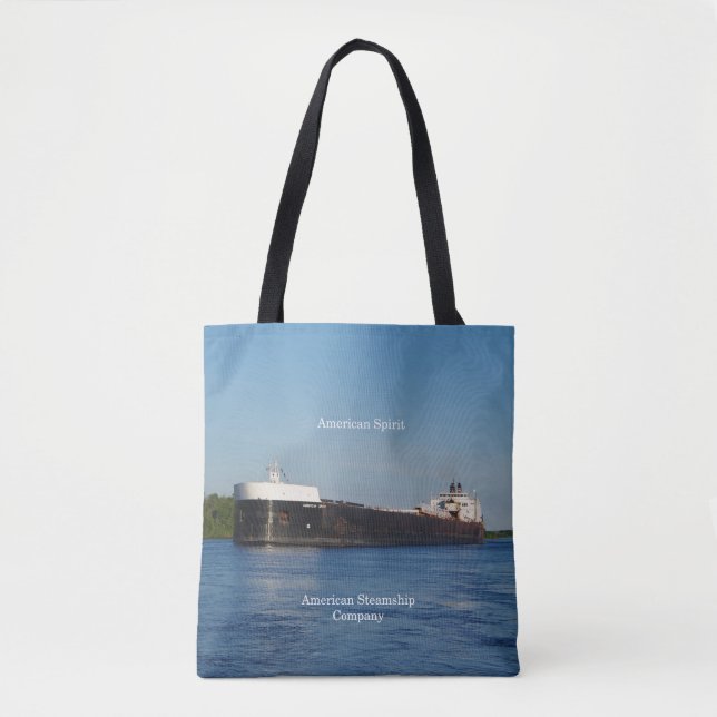 Bolso De Tela Espíritu americano por todas partes (Anverso)