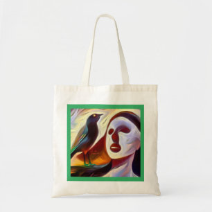 Bolso De Tela Espíritu Animal Mockingbird 3