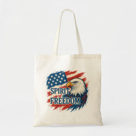 Bolso De Tela Espíritu de la Libertad Americana –Diseño para el 