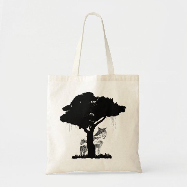 Bolso De Tela Espíritu de la naturaleza (Frente)