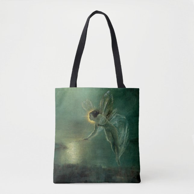 Bolso De Tela Espíritu de la noche por Grimshaw, hada victoriana (Anverso)