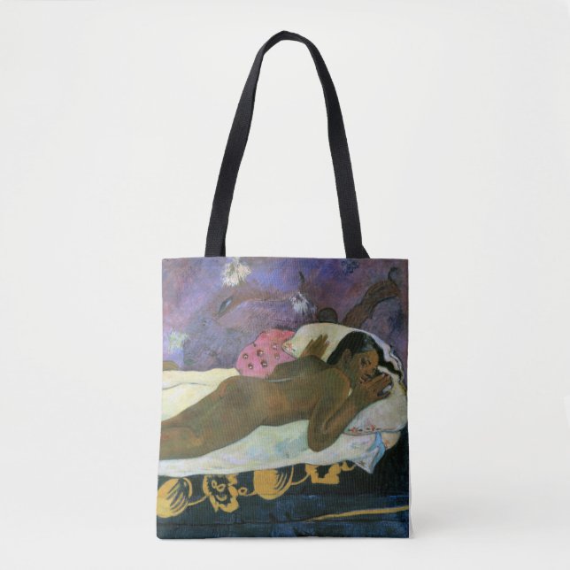 Bolso De Tela Espíritu de los muertos mirando, Gauguin (Anverso)