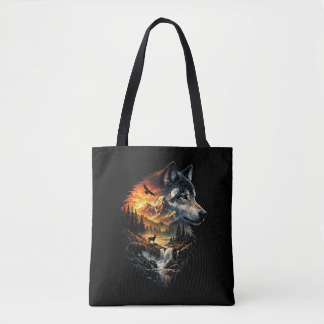 Bolso De Tela Espíritu del Desierto (Anverso)