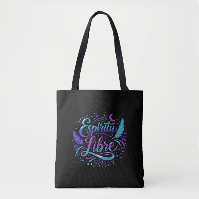 Bolso De Tela Espíritu libre (Anverso)
