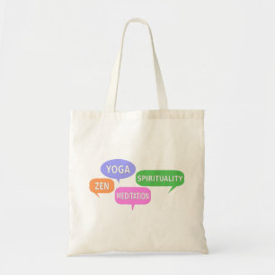 Bolso De Tela Espiritualidad de yoga Discurso de meditación zen
