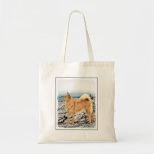 Bolso De Tela Espitz finlandés en la pintura de la costa - Arte