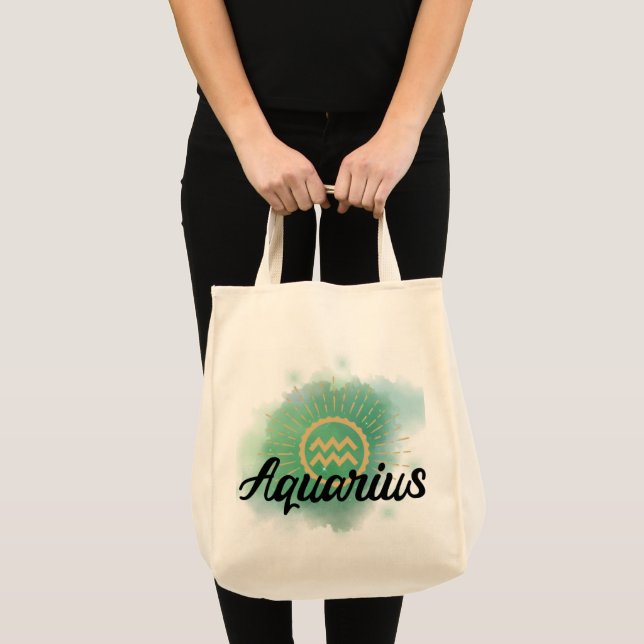 Bolso De Tela Esplash acuático acuario (Anverso (producto))