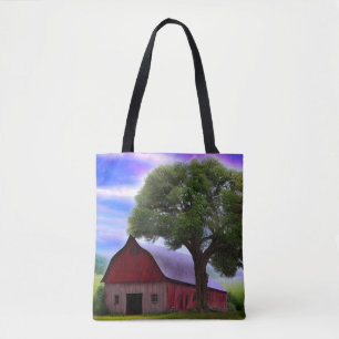Bolso De Tela Espléndidas hojas de arce rústico otoñal
