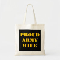 Esposa del ejército orgullosa