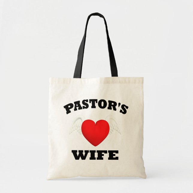 Bolso De Tela Esposa del Pastor (Frente)