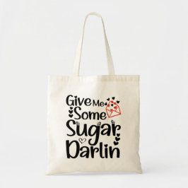 Bolso De Tela Esposa genial moderna única dame un poco de azúcar